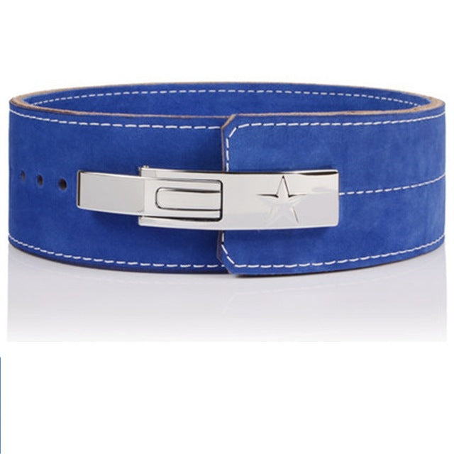 Genuine Leather Latch Weightlifting Belt