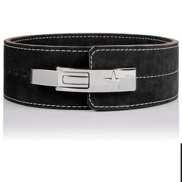 Genuine Leather Latch Weightlifting Belt
