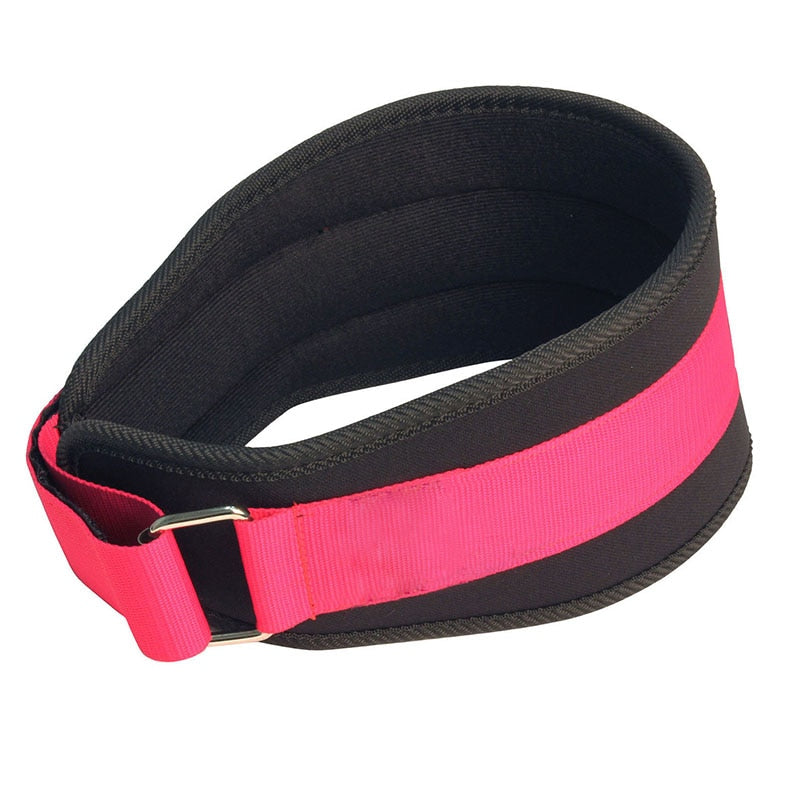 Ladies Pink Weightlifting Belt