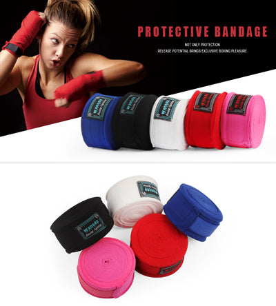 2pc Boxing Muay Thai MMA Karate Taekwondo Glove Wraps