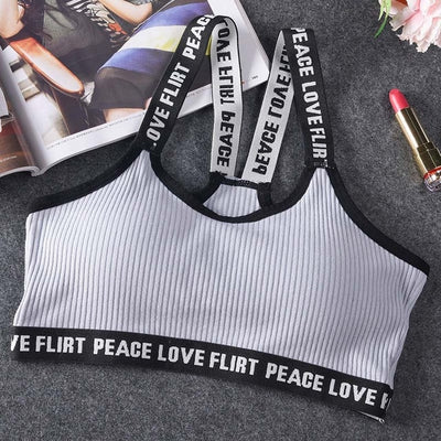 Women's Push Up Fitness Yoga Running Gym Workout Bra