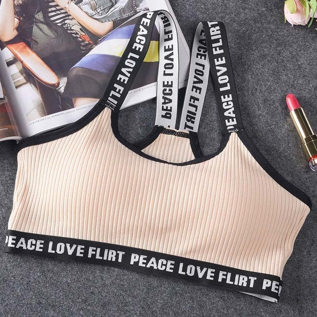 Women's Push Up Fitness Yoga Running Gym Workout Bra