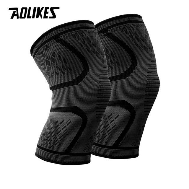 Pair of Sports Fitness Gym Workout Running Hiking Cycling Knee Pads