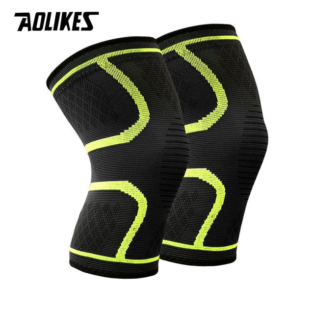 Pair of Sports Fitness Gym Workout Running Hiking Cycling Knee Pads