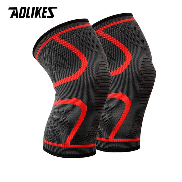 Pair of Sports Fitness Gym Workout Running Hiking Cycling Knee Pads