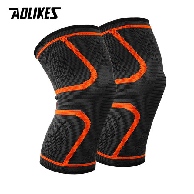 Pair of Sports Fitness Gym Workout Running Hiking Cycling Knee Pads
