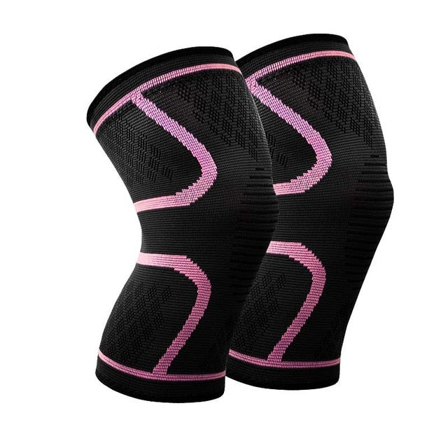 Pair of Sports Fitness Gym Workout Running Hiking Cycling Knee Pads