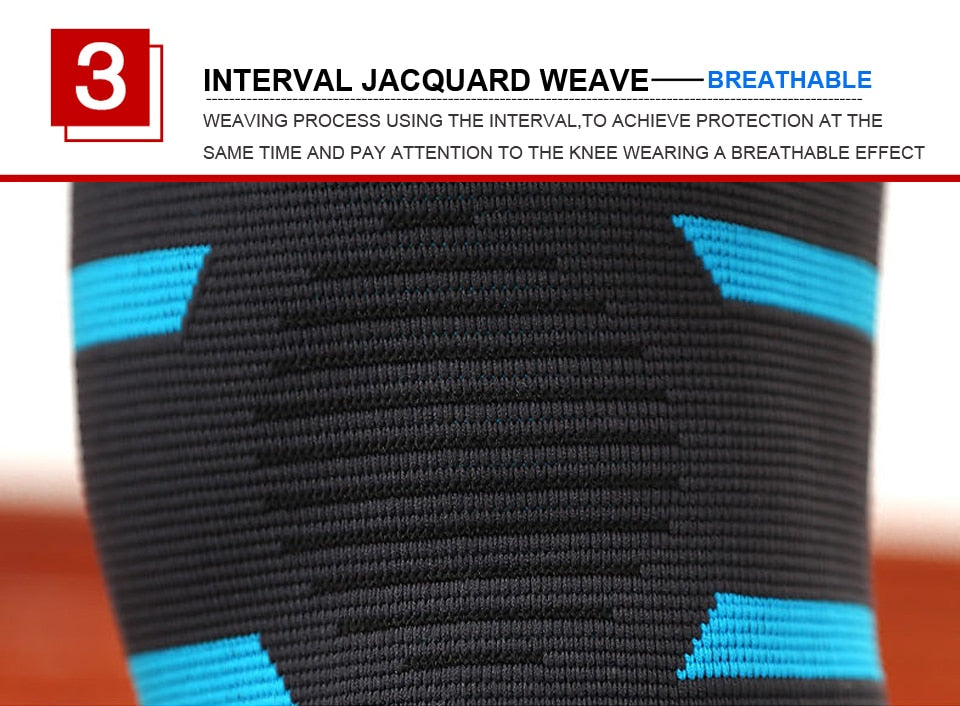 Pair of Sports Fitness Gym Workout Running Hiking Cycling Knee Pads