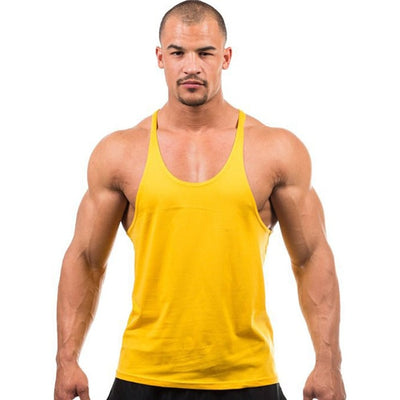 Men's Bodybuilding Workout Gym Stringer