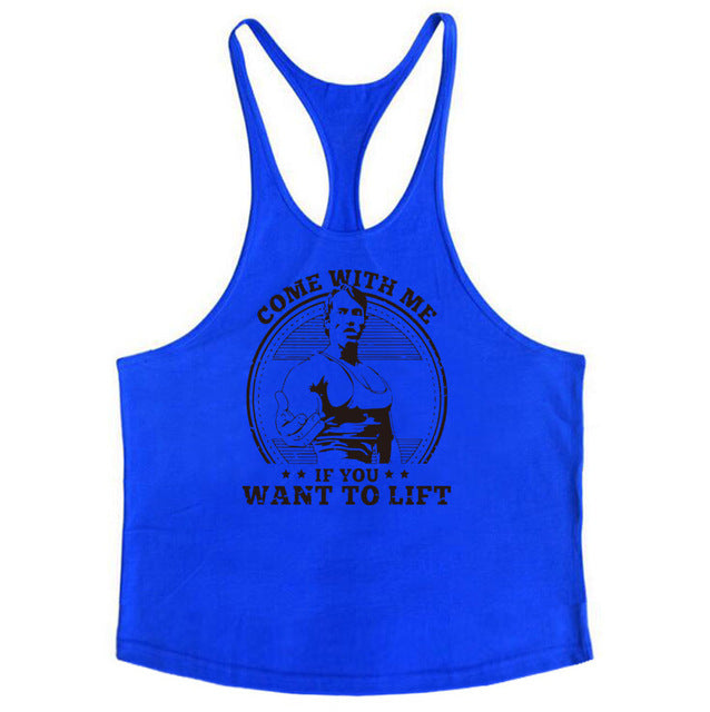 Men's Workout Fitness Gym Stringer