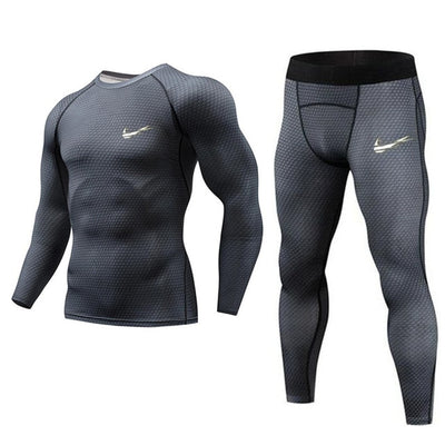 Men's Compression 2pc Workout Suit