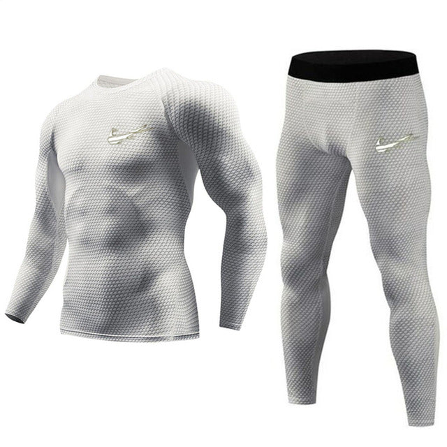 Men's Compression 2pc Workout Suit