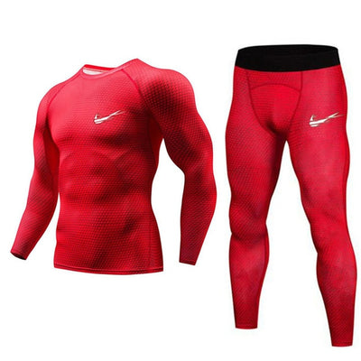 Men's Compression 2pc Workout Suit