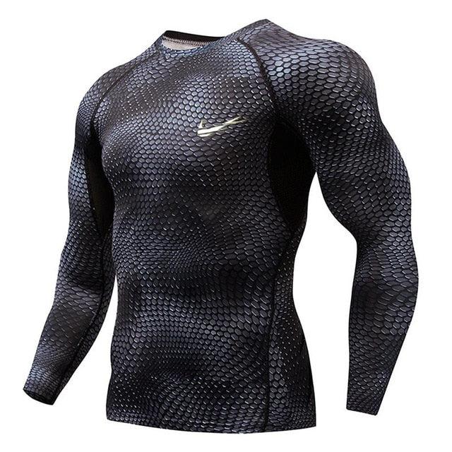 Men's Compression 2pc Workout Suit